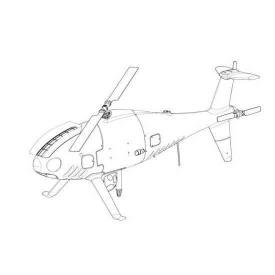 Brengun BRS72015 1/72 S-100 Camcopter resin of for unmanned helicopter