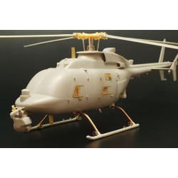 Brengun BRS72021 1/72 MQ-8C (Bell 407) Resin kit of US unmanned helicopter