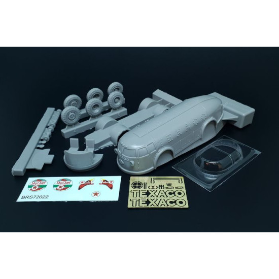 Brengun BRS72022 1/72 Doodlebug Texaco Resin construction kit of refueling truck