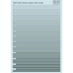 Print Scale 048-Camo RAF Dark Green strips Non scale