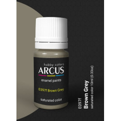Arcus 097 Enamel Paint General Palette Brown Grey Saturated Color