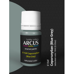 Arcus 154 Enamel paint USSR Red Army Air Force Blue Grey Saturated color 10ml