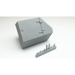 Sbs 16007 1/16 Sd Kfz 171 Panther G Armoured Stowage Box For Infrared