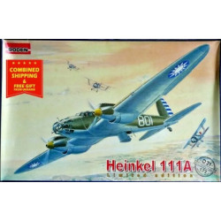 Us Stock Roden 021 1/72 Heinkel 111a Chinese German Bomber Aircraft Wwii Model Kit