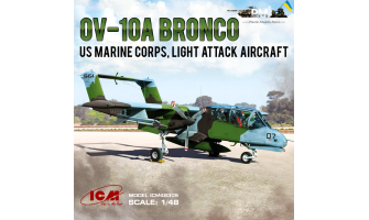 The ICM 48305 1/48 OV-10A Bronco planes model kits