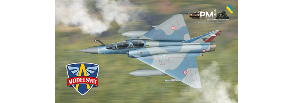 Modelsvit Mirage 2000 Series: Latest 1/72 Operational Trainer Kit and Classic Variants