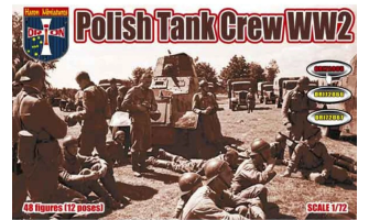 Create a Stunning Display with ORION 72065 1/72 Polish Tank Crew WW2 Plastic Model Kit