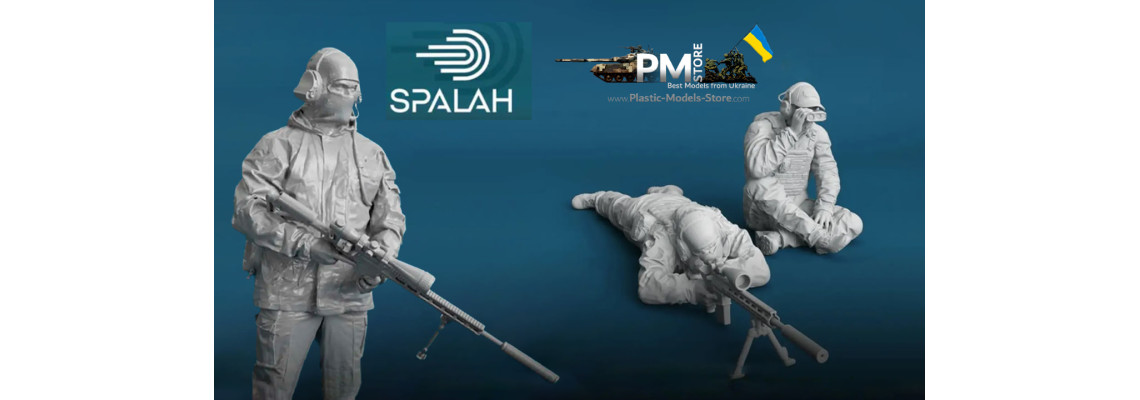 New Arrivals: SPALAH 1/35 Ukrainian Sniper Figures and Diorama Idea