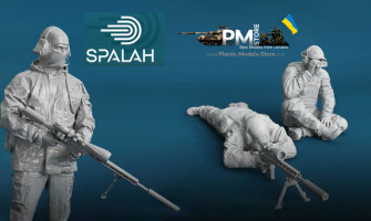 New Arrivals: SPALAH 1/35 Ukrainian Sniper Figures and Diorama Idea