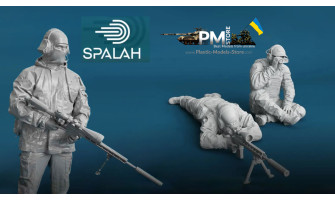 New Arrivals: SPALAH 1/35 Ukrainian Sniper Figures and Diorama Idea