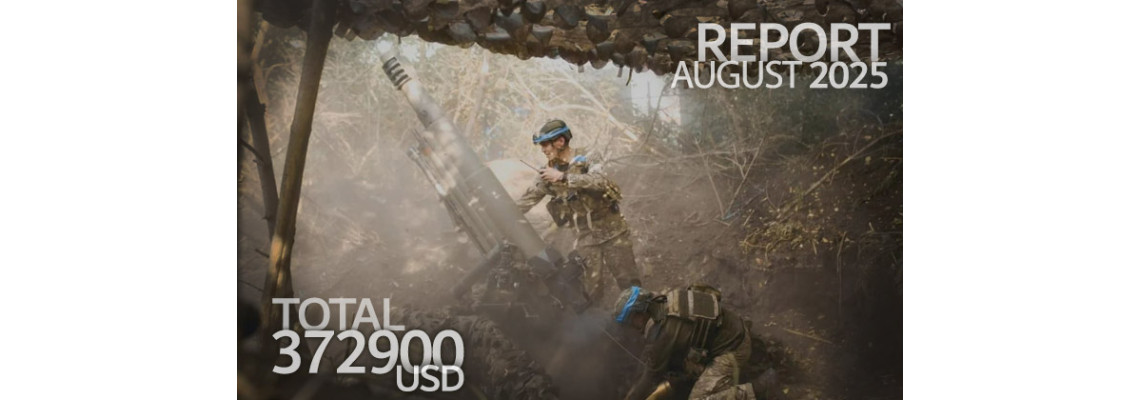 Donation Report. August 2025
