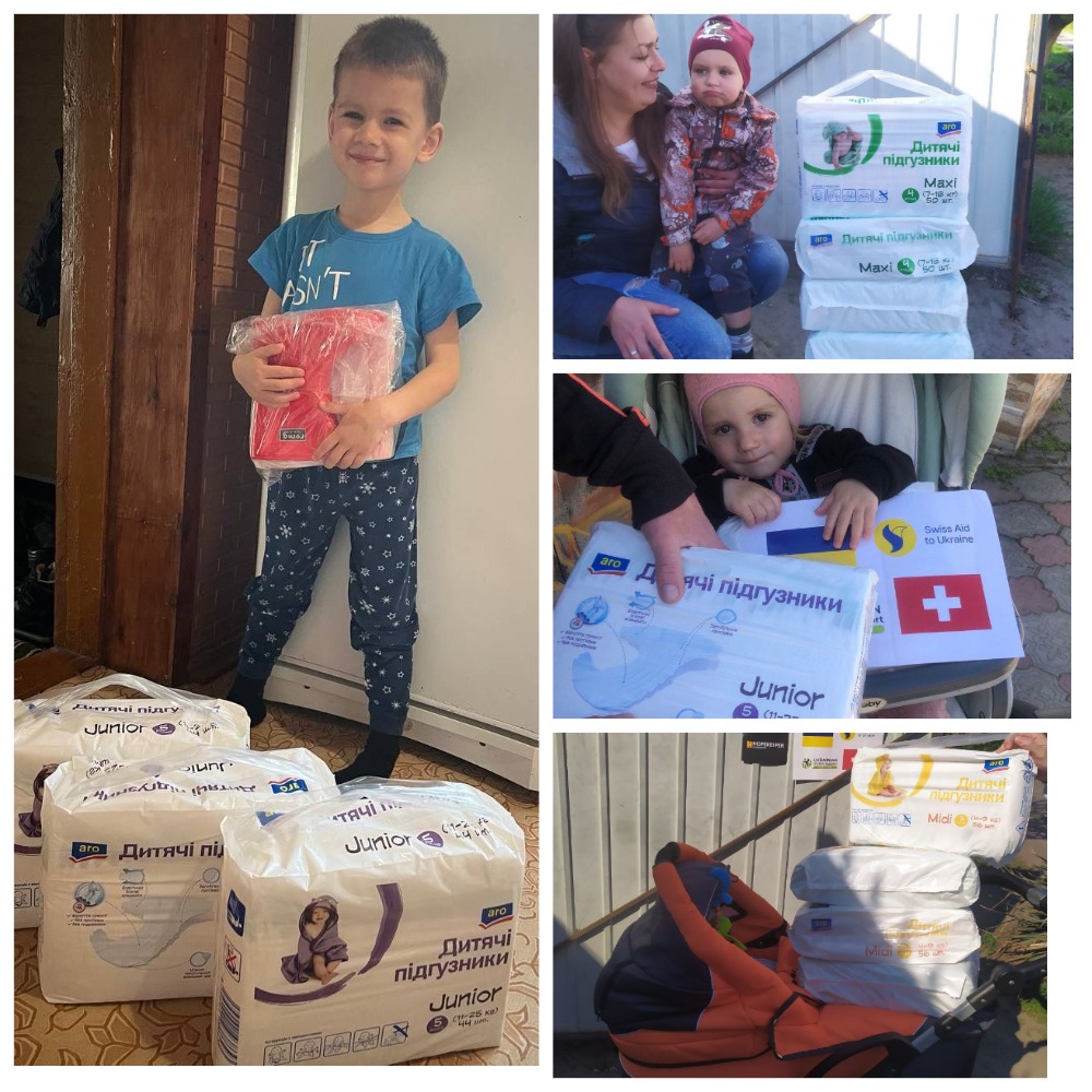 Humanitarian Aid - Disposable diapers