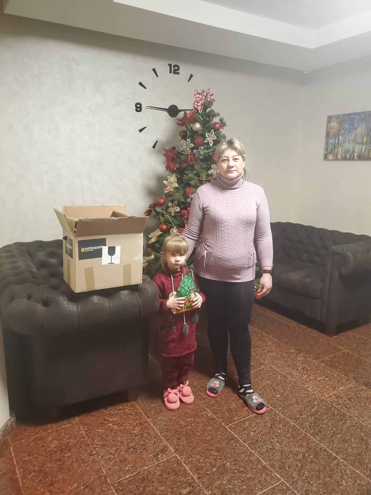 Food packs for Kherson families