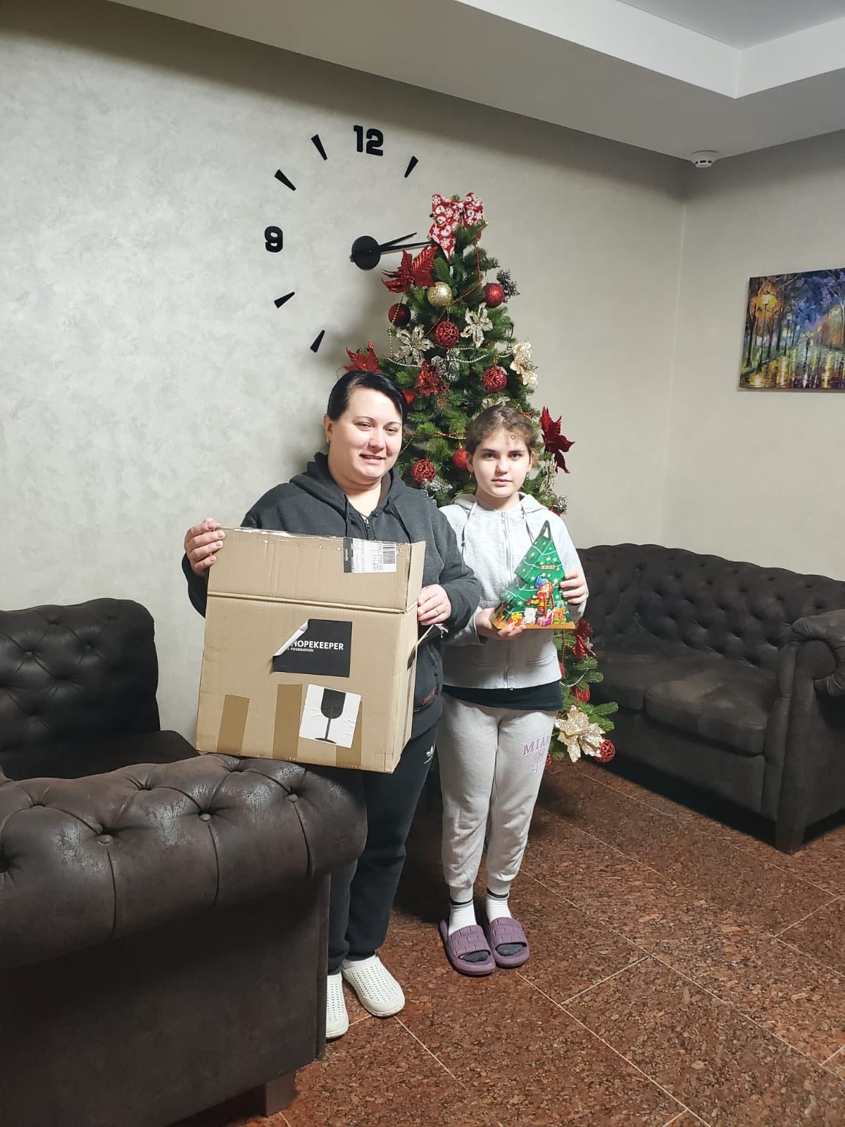 Food packs for Kherson families