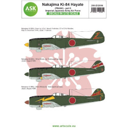 Ask D32056 1/32 Nakajima Ki-84 Hayate Frank Part 6 Imperial Japanese Army Air Force Shinbu Tai