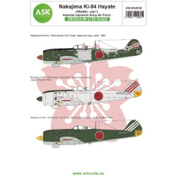 Ask D32059 1/32 Nakajima Ki-84 Hayate Frank Part 5 Imperial Japanese Army Air Force Shinbu Tai