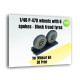 Ask A48010 1/48 P-47d Wheels With 6 Spokes - Block Tread Tyres And Masks Resin