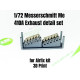 Ask A72011 1/72 Messerschmitt Me 410a Exhaust Detail Set Rec. Kit Airfix Resin