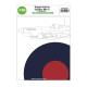 Ask D32042 1/32 Supermarine Spitfire Mk.ix - Stencils Aircraft Decal