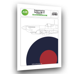 Ask D32042 1/32 Supermarine Spitfire Mk.ix - Stencils Aircraft Decal