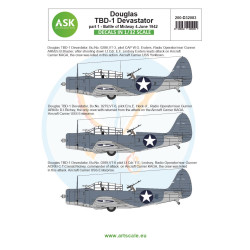 Ask D32083 1/32 Douglas Tbd-1 Devastator Part 1 - Battle Of Midway 4 June 1942