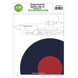 Ask D48012 1/48 Supermarine Spitfire Mk.ix - Stencils Decal