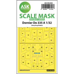 Ask M32040 1/32 Dornier Do 335a Double-sided Mask For Hk Models