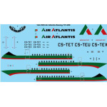 26decals 144-1003 1/144 Air Atlantis Boeing 737-200 Laser Decal