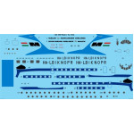 26decals 144-1105 1/144 Malev Delivery Tupolev Tu-134a Laser Decal