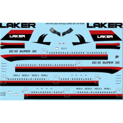 26decals 144-118 1/144 Air Atlantique Douglas Dc-3 Laser Decal For Aircraft