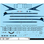 26decals 144-1182 1/144 Air France Delivery Boeing 727-228/Adv Laser Decal