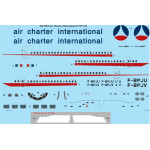 26decals 144-1184 1/144 Air Charter International Delivery Boeing 727-200 Laser Decal