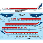 26decals 144-1203 1/144 Brit Am Douglas Dc-8-63 Laser Decal