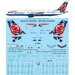 26decals 144-1332 1/144 British Airways Chelsea Rose Boeing 757-236 Laser Decal