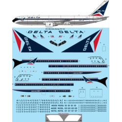 26decals 144-1386 1/144 Delta Boeing 767-332 Laser Decal