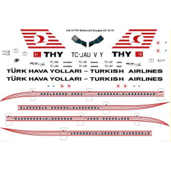 26decals 144-19 1/144 Thy Mcdonnell Douglas Dc-10-10 Laser Decal