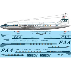 26decals 144-191 1/144 Paa Douglas Dc-6b Laser Decal For Aircraft