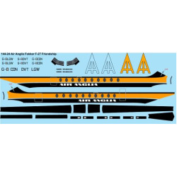 26decals 144-24 1/144 Air Anglia Fokker F-27 Laser Decal