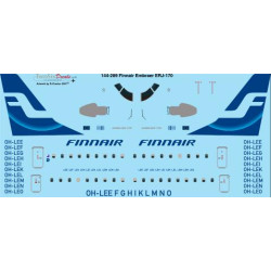 26decals 144-289 1/144 Finnair Erj-170 Laser Decal For Aircraft