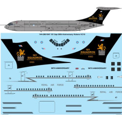 26decals 144-298 1/144 Raf 90th Vc10 Laser Decal For Aircraft