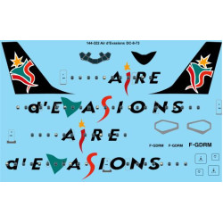 26decals 144-322 1/144 Air Devasions Douglas Dc-8-73 Laser Decal