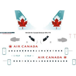 26decals 144-324 1/144 Air Canada Erj-175 Laser Decal