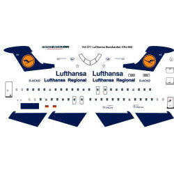 26decals 144-371 1/144 Lufthansa Crj-900 Laser Decal