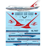 26decals 144-382 1/144 Korean Air Lines Boeing 747sp Laser Decal