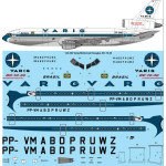 26decals 144-394 1/144 Varig Delivery Dc-10-30 Laser Decal