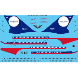 26decals 144-407 1/144 Alyemda Tupolev Tu-154m Laser Decal