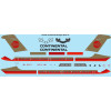 26decals 144-438 1/144 Continental Douglas Dc-9-15 Laser Decal