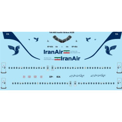 26decals 144-465 1/144 Iran Air Current Airbus A320 Laser Decal