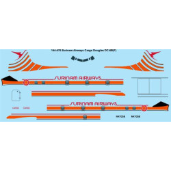 26decals 144-476 1/144 Surinam Douglas Dc-6bf Laser Decal