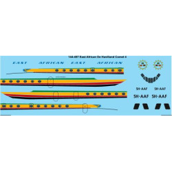 26decals 144-497 1/144 East African Comet 4 Laser Decal